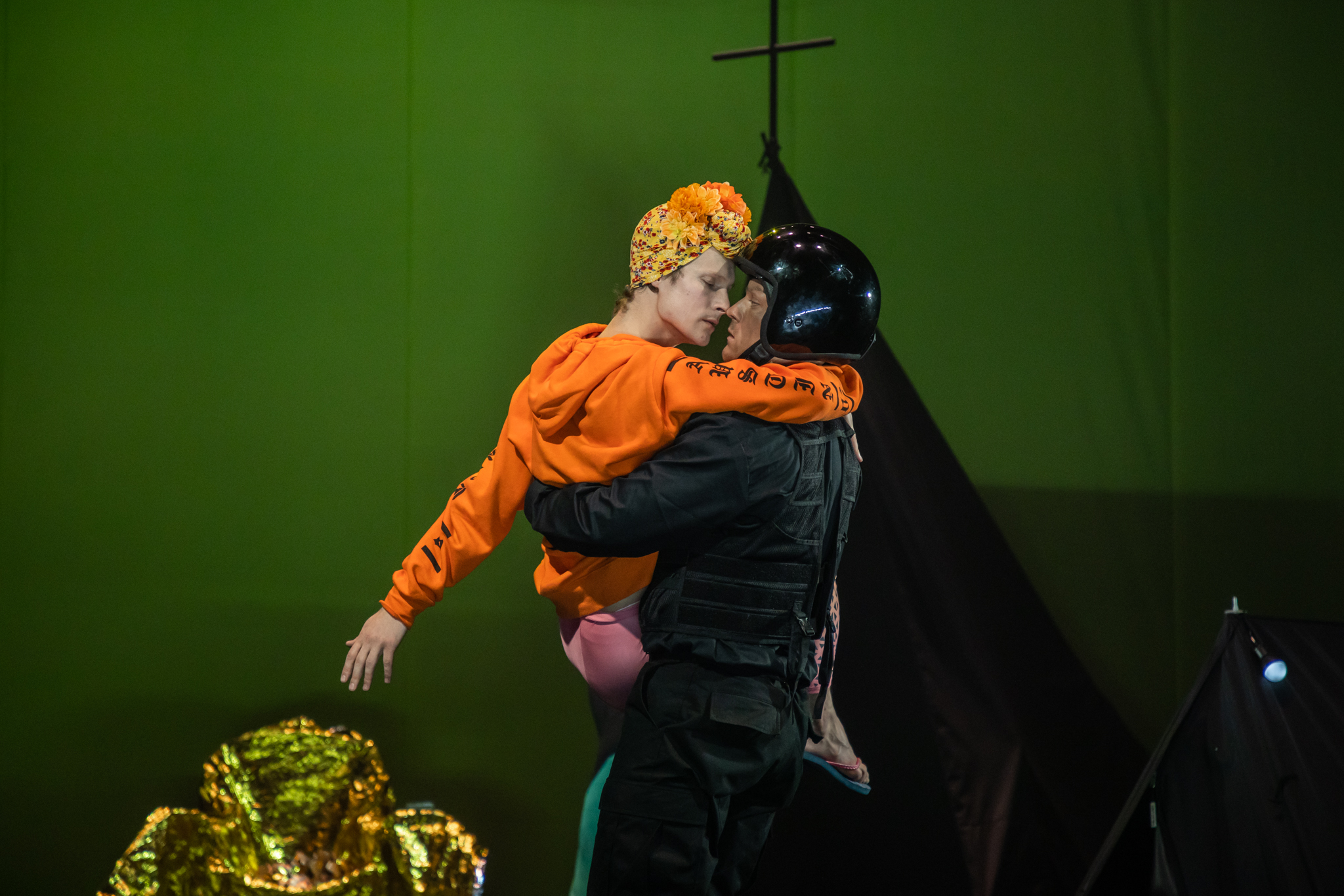 Skats no izrādes "Šekspīrs" (rež. Elmārs Seņkovs, 2019) // Foto – Justīne Grinberga